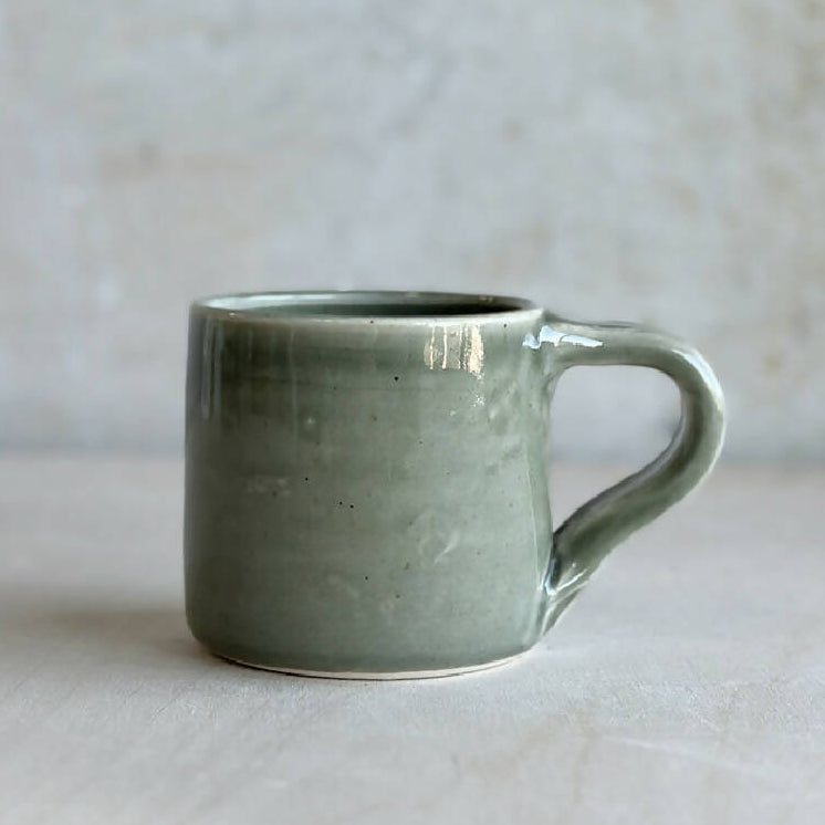 Ceramic mug - small forest green