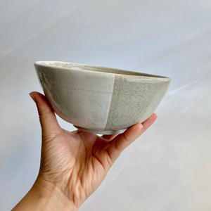 Bowl ~ Two-tone (white & speckle)