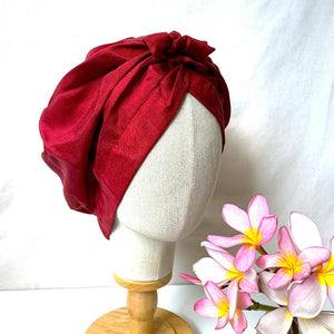Silk Knot Head Turban, Head Turban, Silk Hair Wrap, Silk Turban