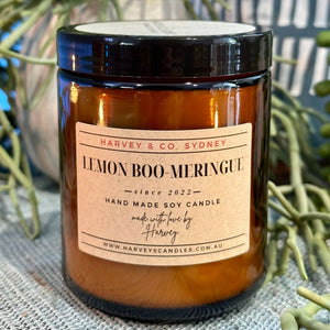 Lemon Boo-Meringue - Harvey & Co. Sydney (Soy Candles)