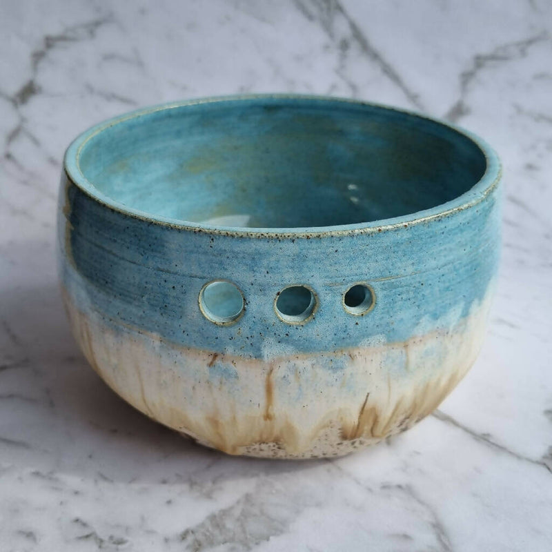 Handmade Yarn Bowl for Knitters & Crocheters