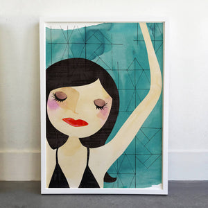 Swimmer Limited Edition Print