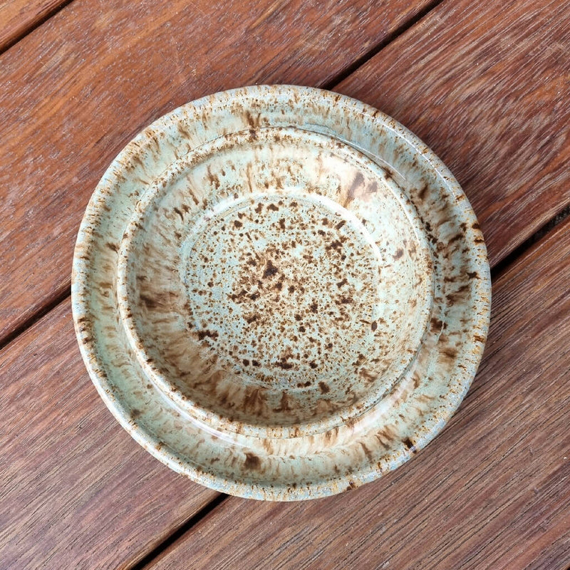 Handmade Small Pet Bowl - Double Walled Design