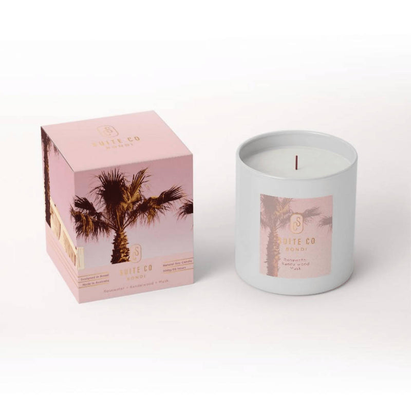 Soy Candle - Rosewater