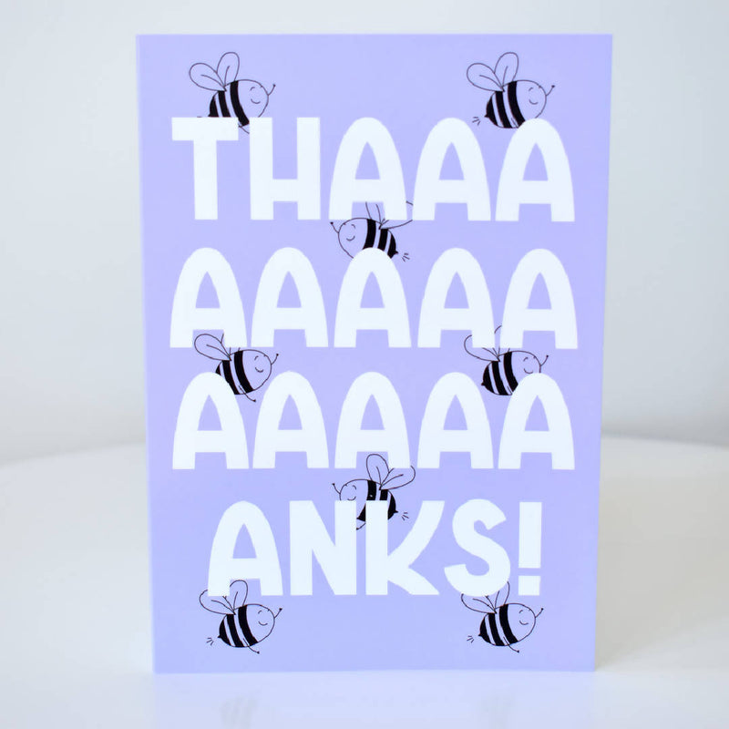 Thank You Card | Various Colours