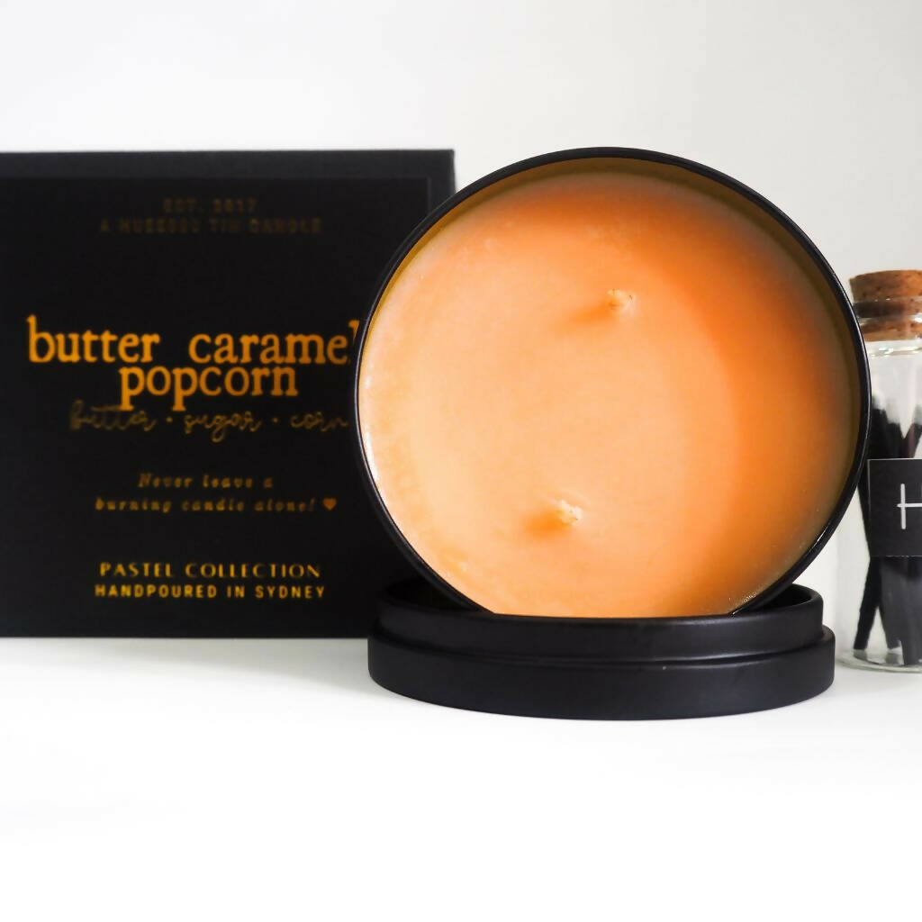 Butter Caramel Popcorn Soy Candle