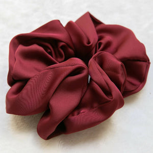 Oversized BIG Satin Scrunchies, Christmas gift, soft extra large xl scrunchies, Hair Ties, Hair Elastic, Hair Accessories, luxe scrunchies