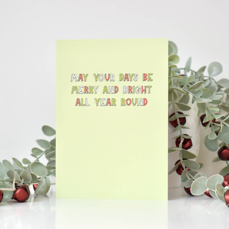 Christmas Card | Merry & Bright