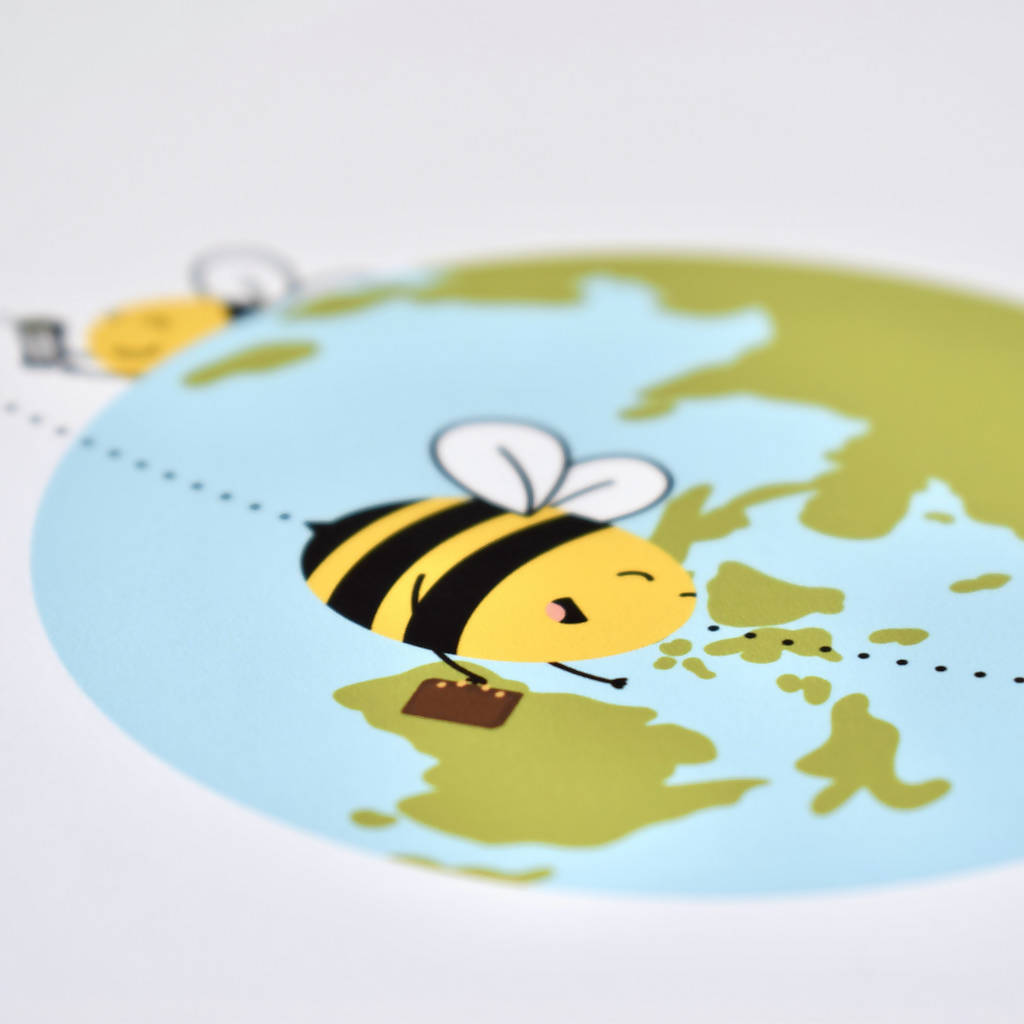 Travelling Bees | Print
