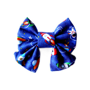 Handmade Dog Bow - Rocket Man