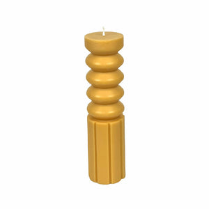 Jagged Pillar Candle