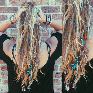  HIPPIE HAIR WRAPS TUTORIAL  3 ways to wrap your hair  EASY summer  hair tutorial   YouTube