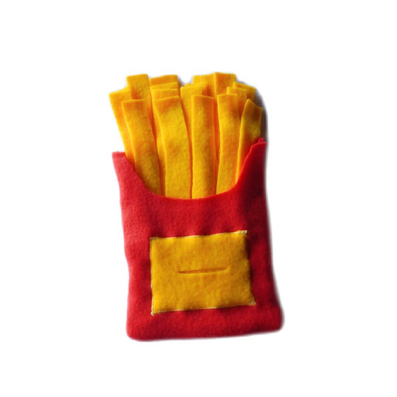 Handmade Snuffle Mat Dog Toy - Fries