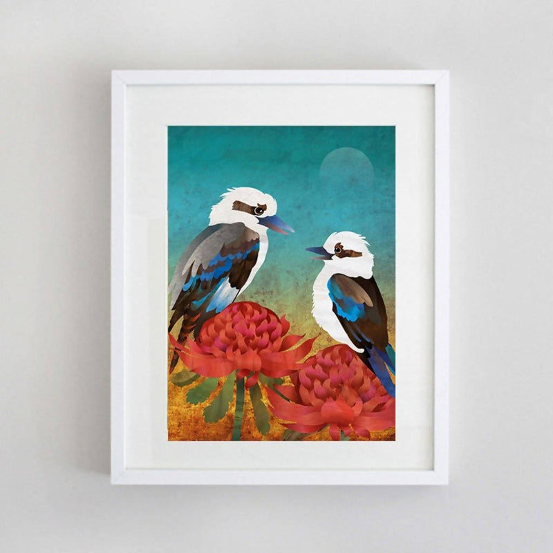 Kookaburra Bird Song - Limited Edition Fine Art Print