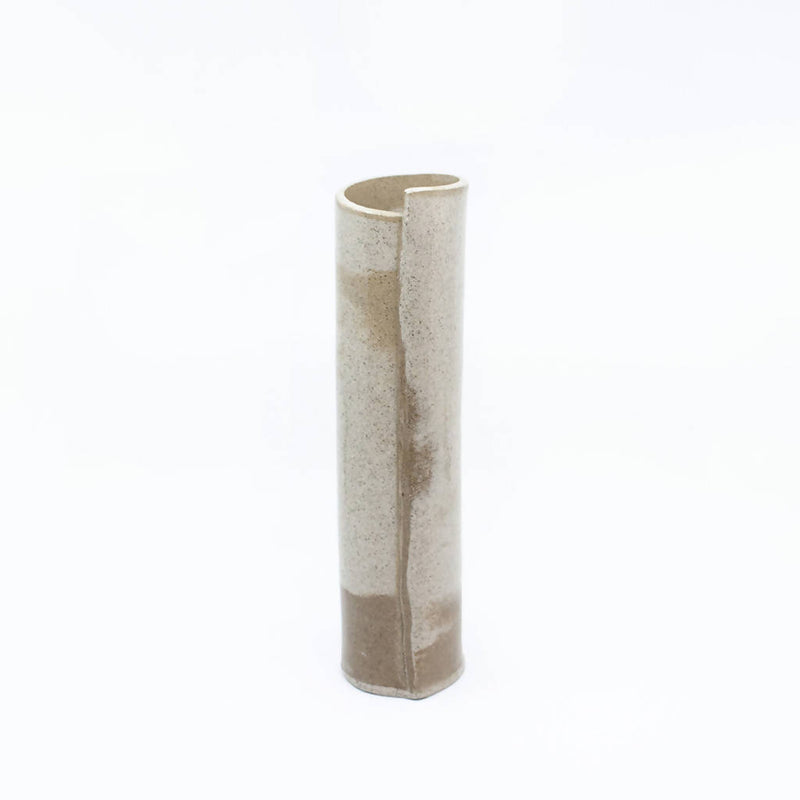 Tall Vase, Handmade Ceramic Cylinder