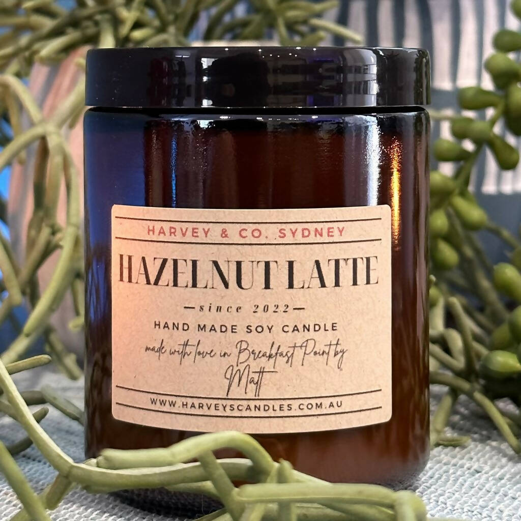 Hazelnut Latte - Harvey & Co. Sydney (Soy Candles)