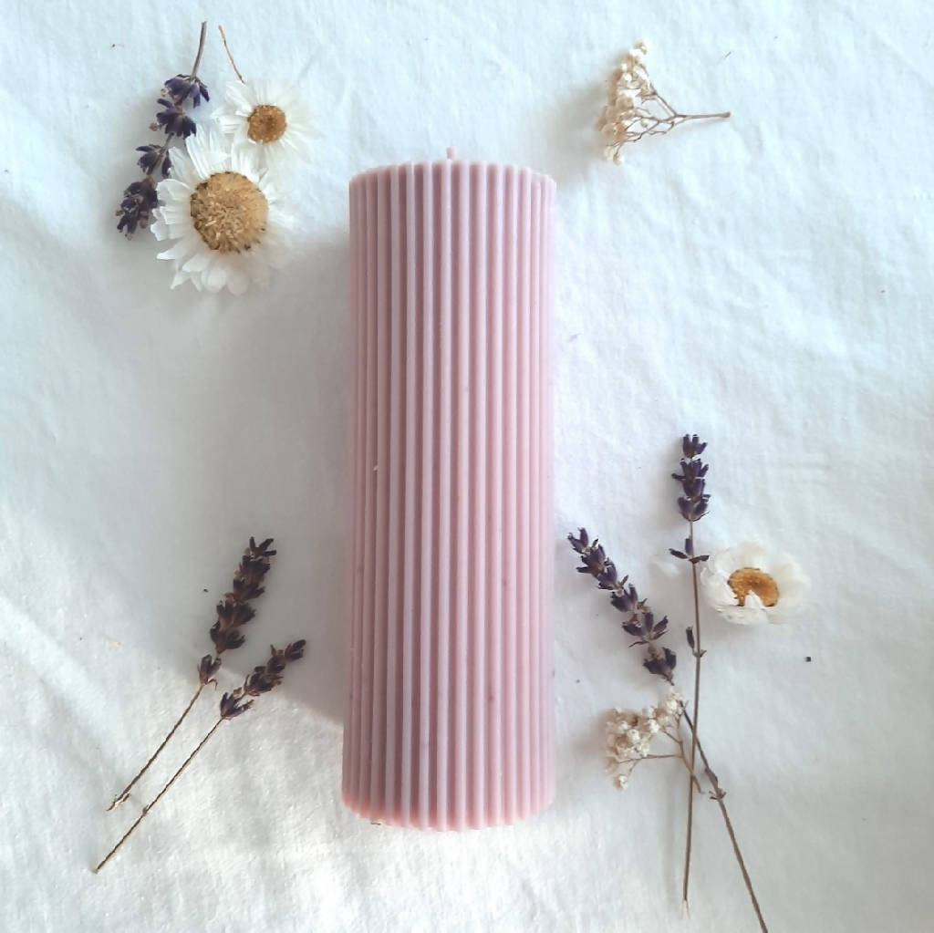 Lavender Pillars