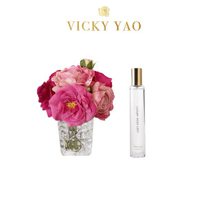 VICKY YAO FRAGRANCE - Love & Dream Series Fuchsia & Luxury Fragrance Gift Box