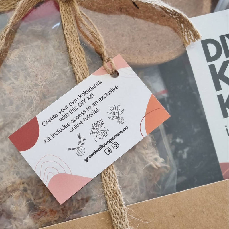 DIY Kokedama Kit - *INCLUDING PLANT*