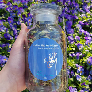 Bewitching Butterfly Pea Tea - Blue Tea JAR 100G