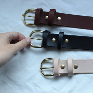 Aussie Leather Belt