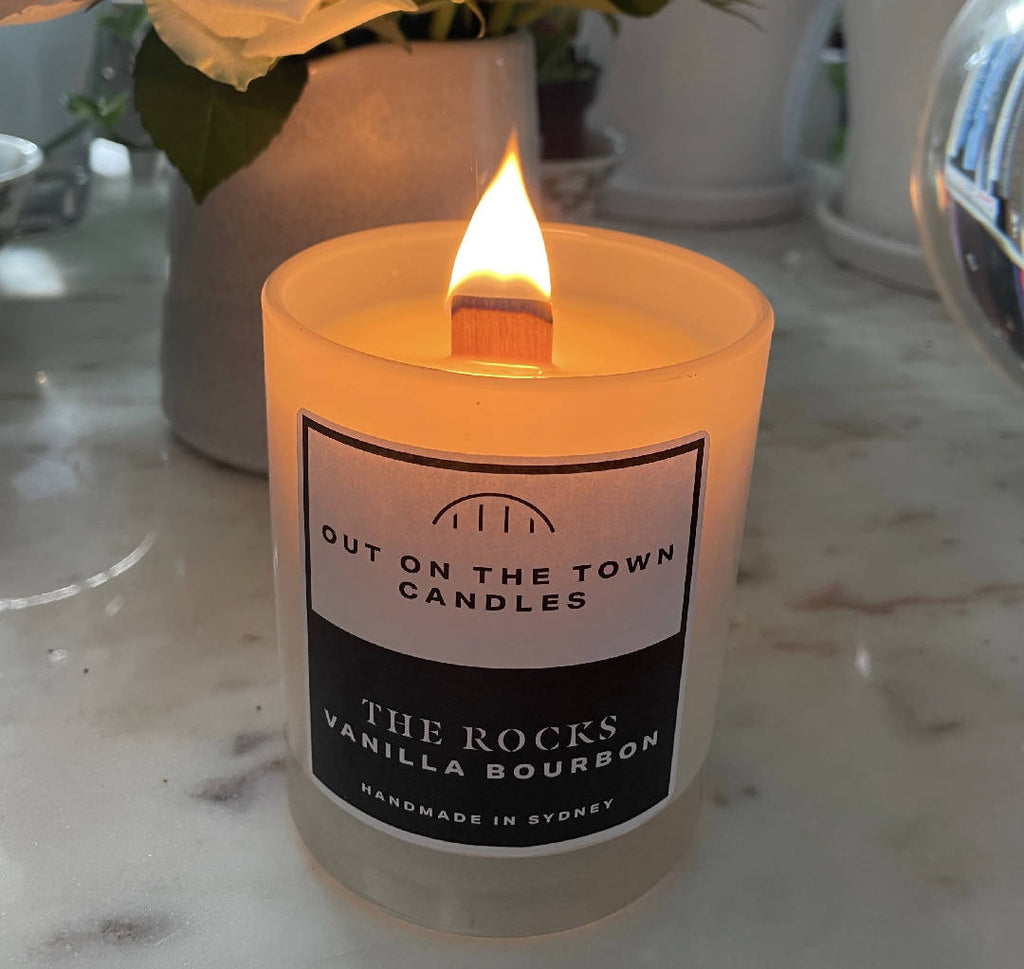 THE ROCKS Large Soy Wax Candle