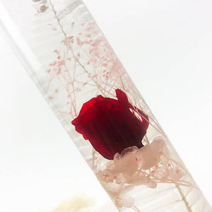 Floral Table Decoration - "Bouquet of Love" Mixed Flowers with Rose Botanical Keepsake