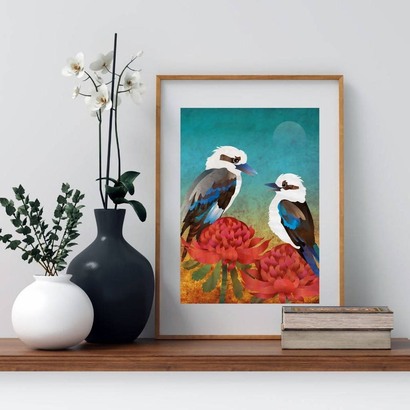 Kookaburra Bird Song - Limited Edition Fine Art Print