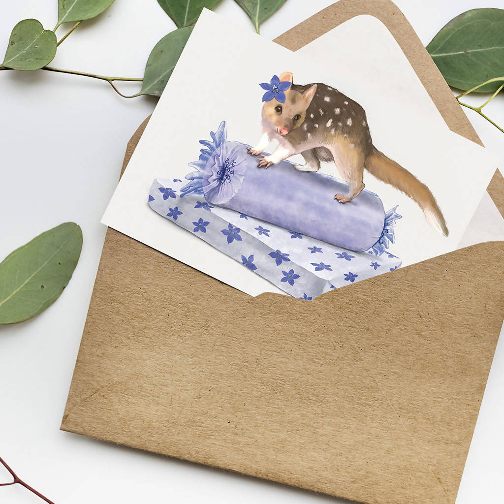 Quoll Greeting Card