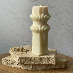 CASA | NATURAL SCULPTURAL SOY CANDLE