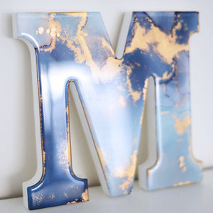 Custom Resin Letters, Numbers and Symbols