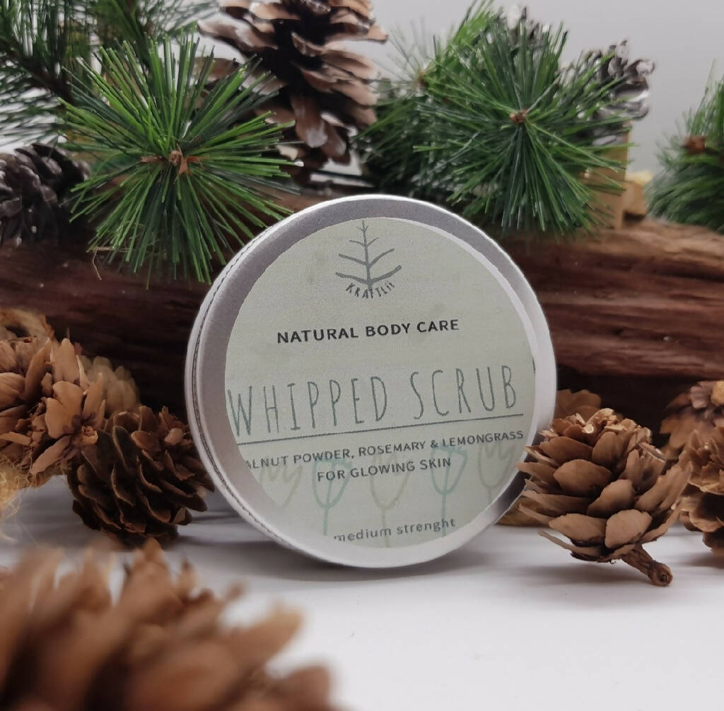 CHRISTMAS natural whipped butter ~ body scrub & moisturiser