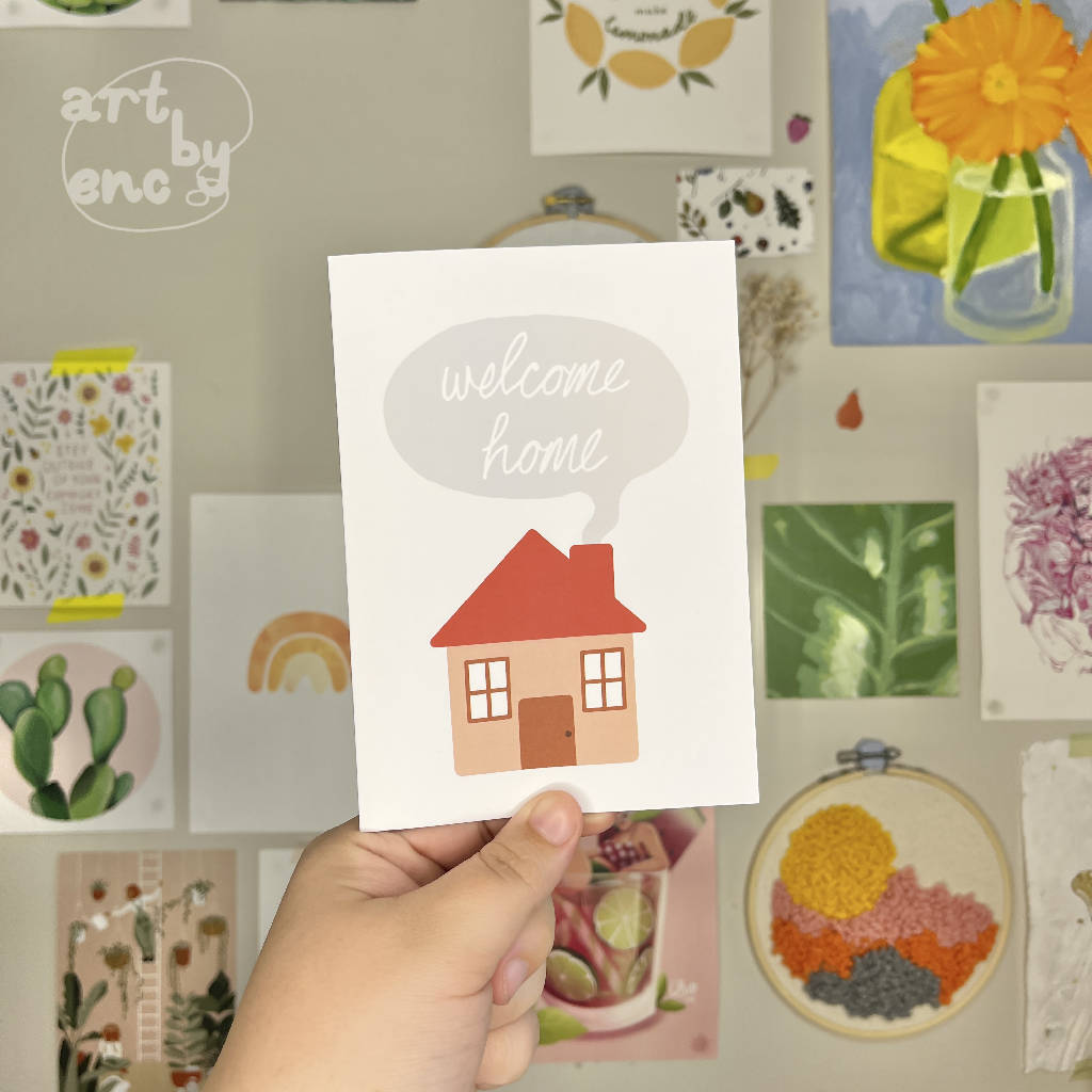 Welcome Home - House Warming Greeting Card