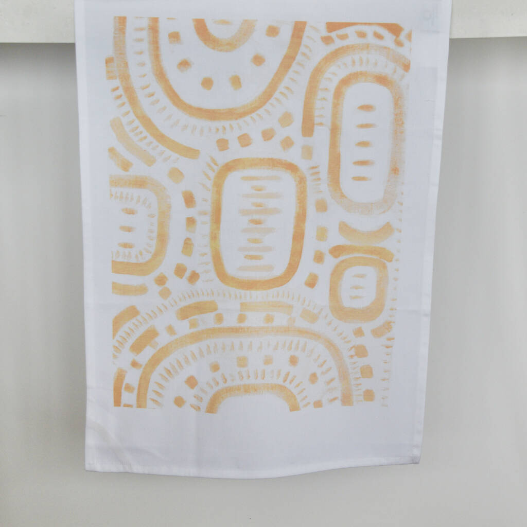 Tea Towel - Coffee Towel - ‘Golden Sands’