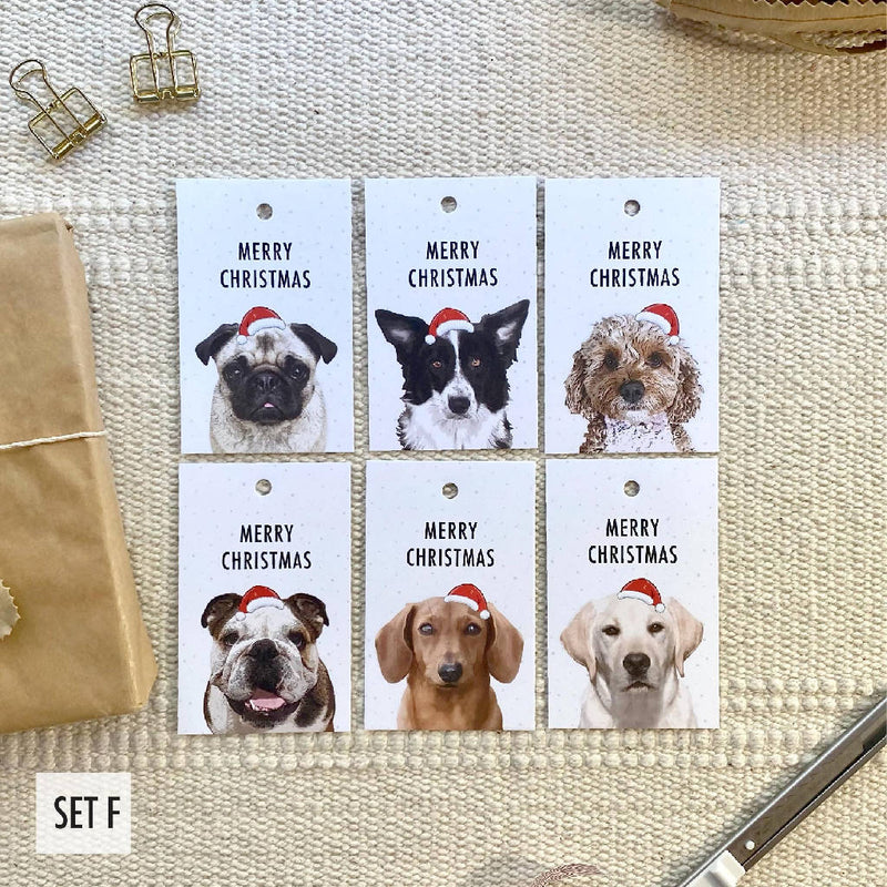 Pack of 6 Christmas Gift Tags