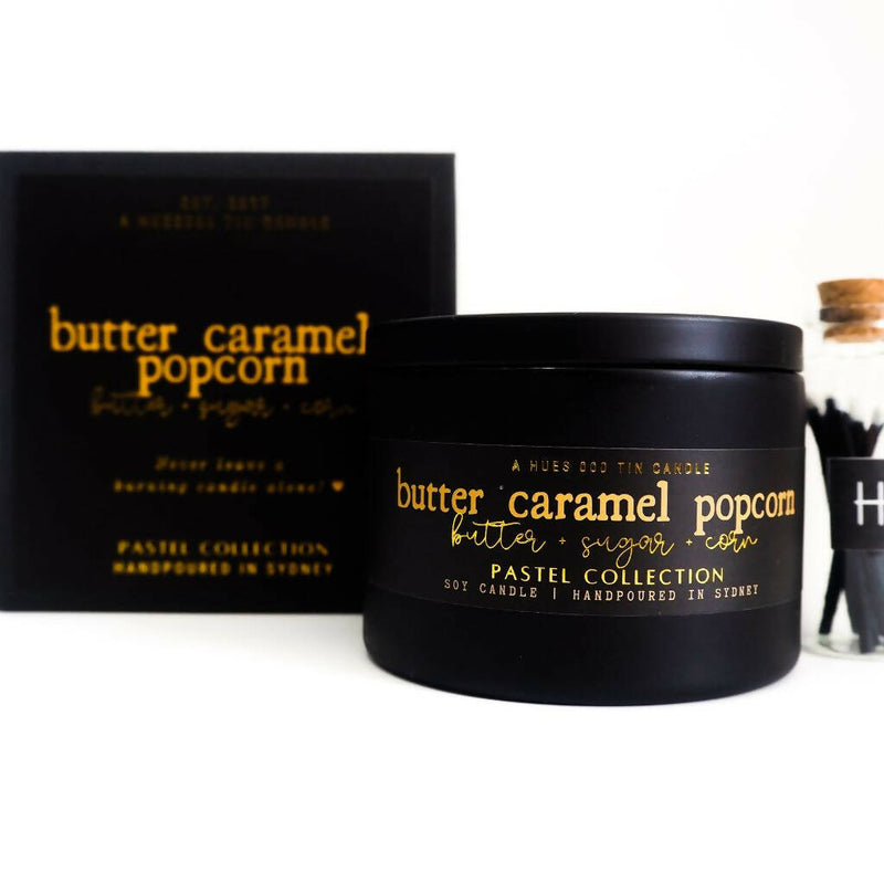 Butter Caramel Popcorn Soy Candle