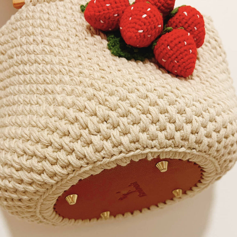 strawberry basket handbag