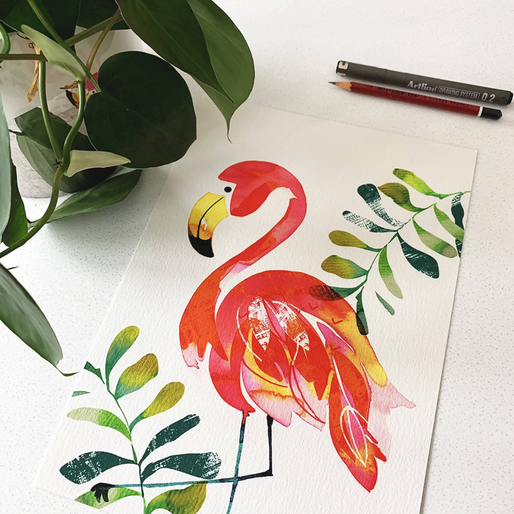 Flamingo Limited Edition Print