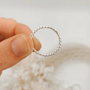 Twisted Stacker Ring