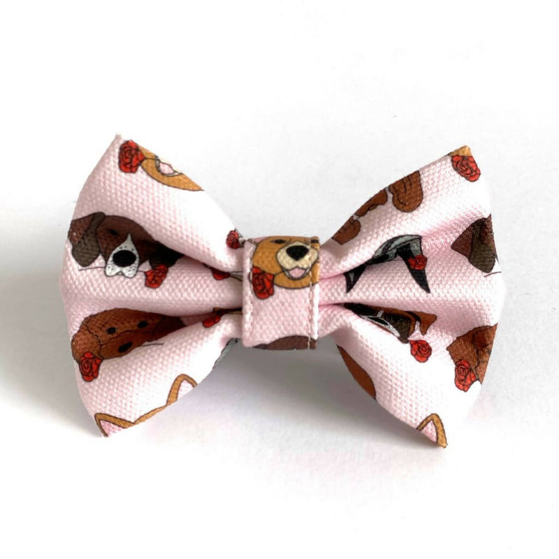 Pups & Roses - Dog Bow Tie