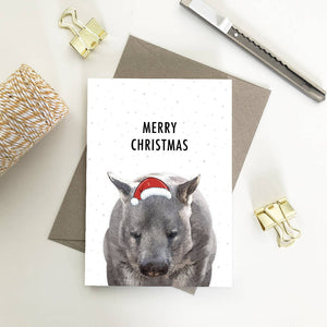 Australian Native Mammal Animal Christmas Cards
