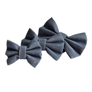 Winter Fields Dog Bow Tie