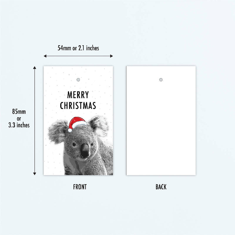 Australian Animals Christmas Gift Tags, Pack of 10