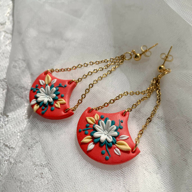 Summer Floral Earrings