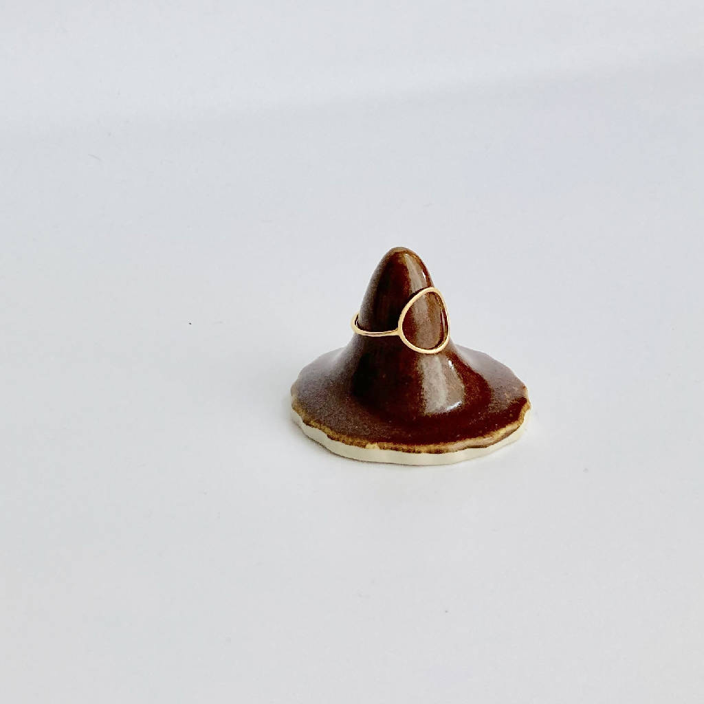 Ring holder ~ chocolate