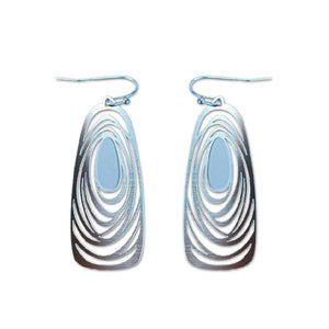 Eddy silver dangle earrings