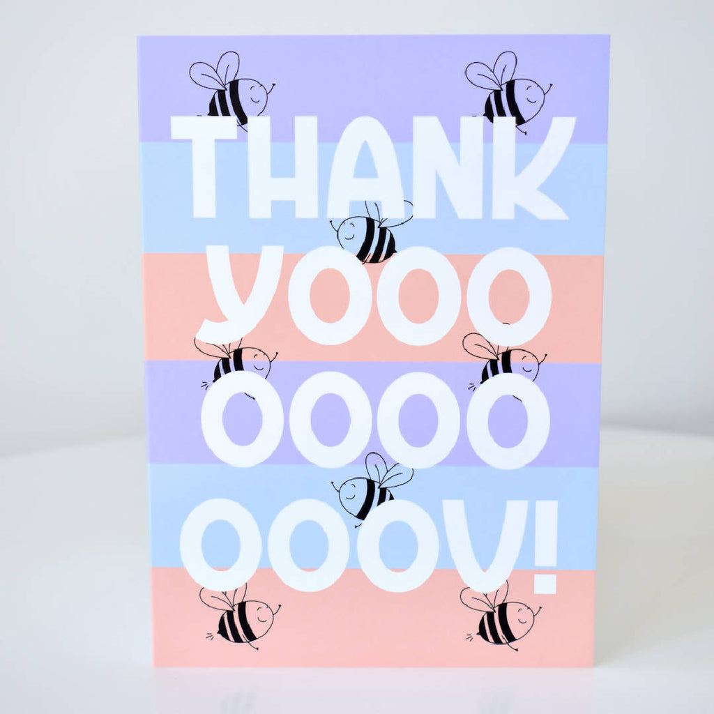 Thank You Card | Various Colours