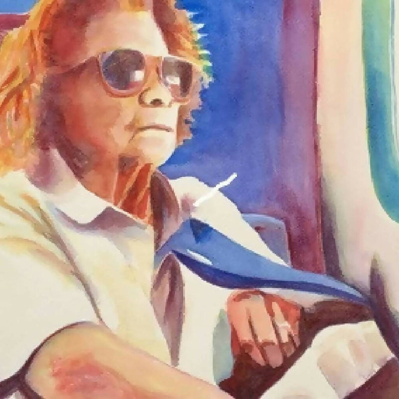 Passenger - Original Watercolour Painting