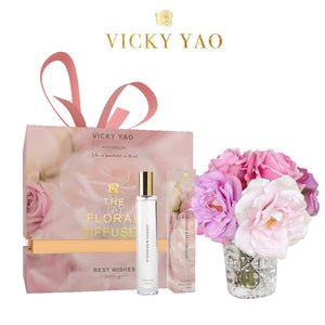 VICKY YAO FRAGRANCE - Love & Dream Series Elegant Violet & Luxury Fragrance Gift Box