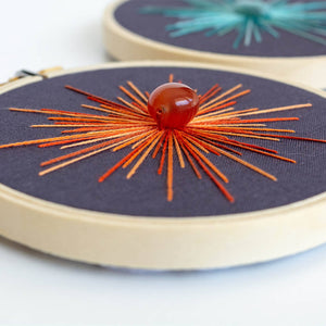 DIY Mini Burst Embroidery Kit